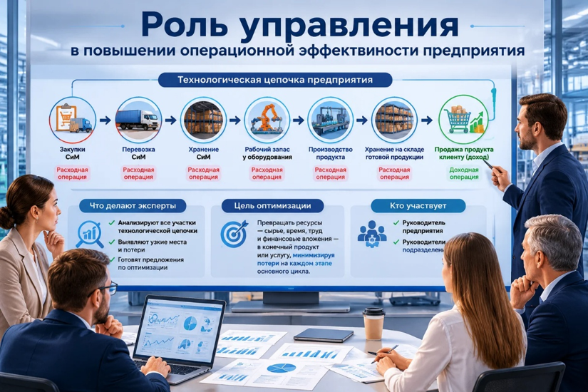 Роль управления в повышении операционной эффективности предприятия - 1